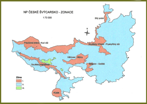 Kernzone Böhmische Schweiz