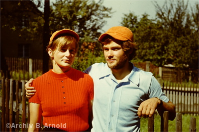 Christine und Bernd Arnold in jungen Jahren