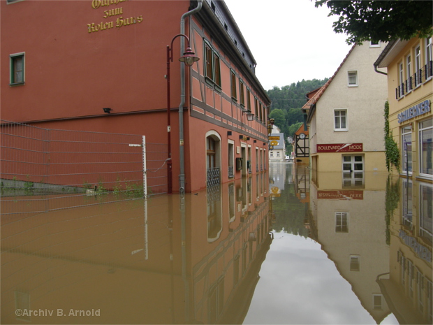 Bad Schandau zum Hochwasser 2013