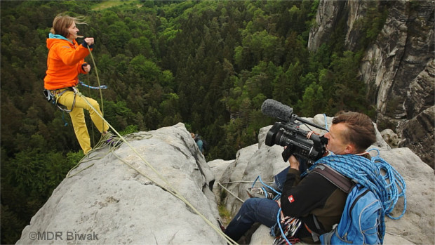 Auf dem Gipfel des Großen Wehlturm