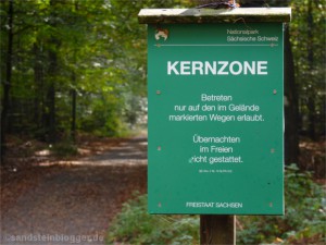 Kernzonenschild