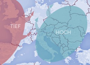 Wetterkarte Europa