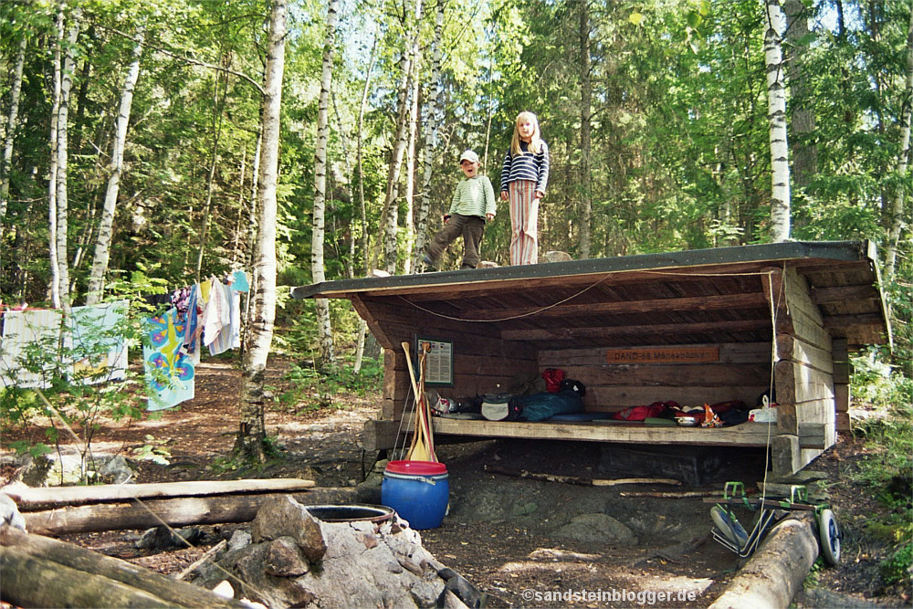 Biwakplatz im schwedischen Dalsland