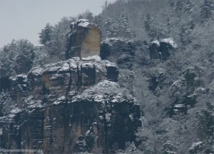 Wartturm im Winter