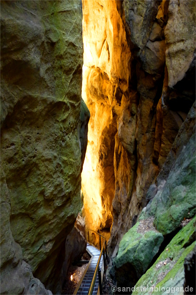 Wolfsschlucht im Morgenlicht