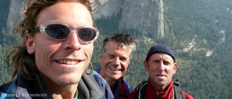Drei Männer auf dem El Capitan