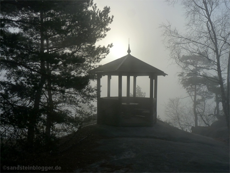 Hütte auf dem Gohrisch