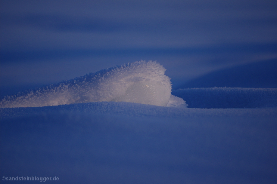 Formen im Schnee