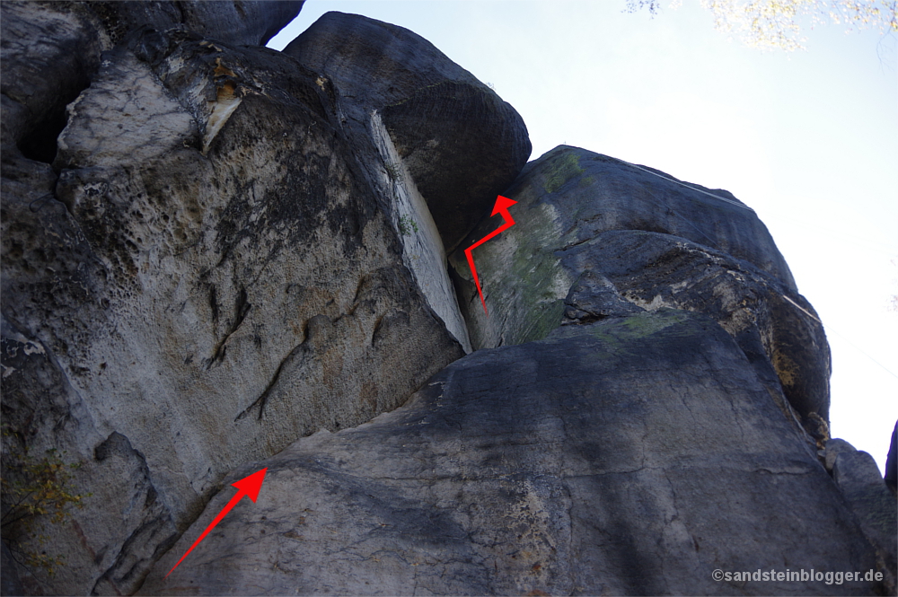 Zum K L Otzen Dieser Riss Sandsteinblogger De