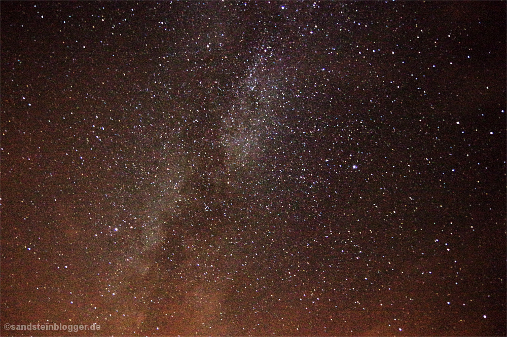 Sternenhimmel mit Milchstraße